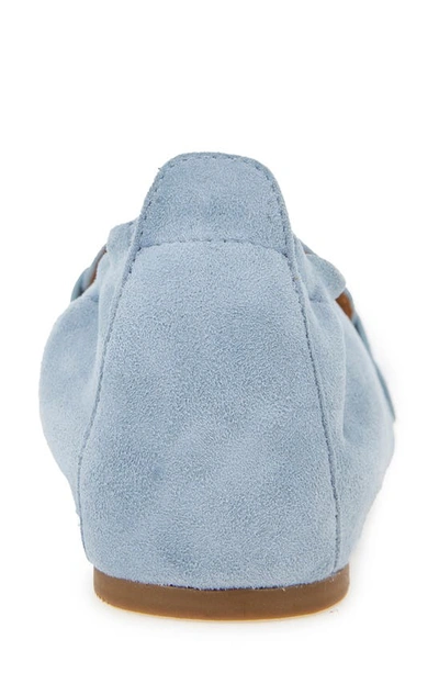 Gentle Souls By Kenneth Cole Sophie Loafer In Ashley Blue Suede