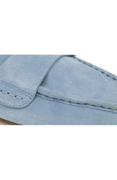 Shop Gentle Souls By Kenneth Cole Sophie Loafer In Ashley Blue Suede
