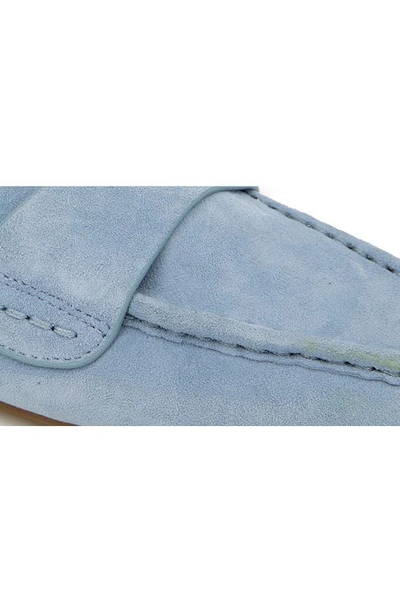 Gentle Souls By Kenneth Cole Sophie Loafer In Ashley Blue Suede