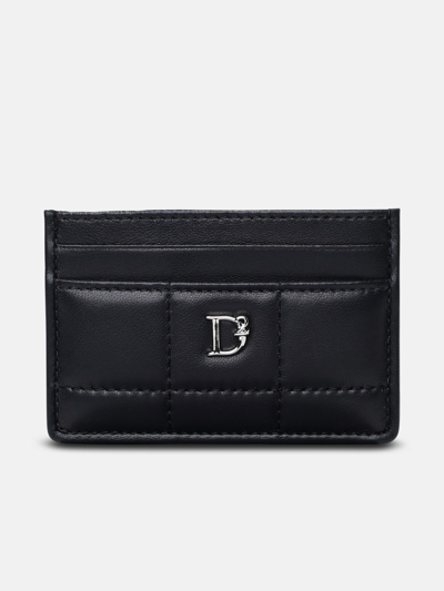 Shop Dsquared2 Black Leather Cardholder