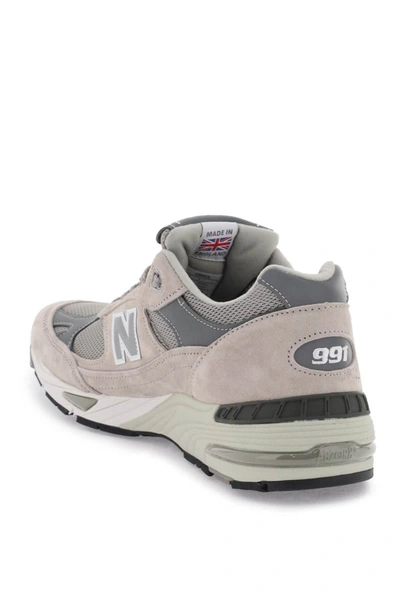 Shop New Balance Made In Uk 991 Sneakers In Grey