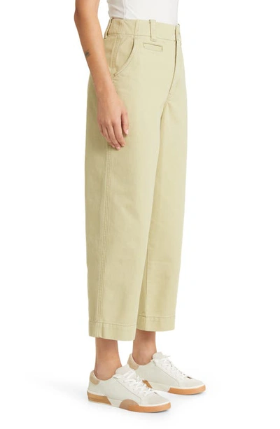 Shop Madewell Relaxed Chino Pants In Pale Lichen