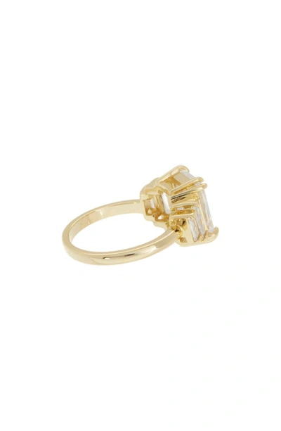 Shop Covet Cubic Zirconia Ring In Gold