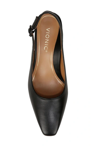 Vionic Perris Slingback Pump In Black
