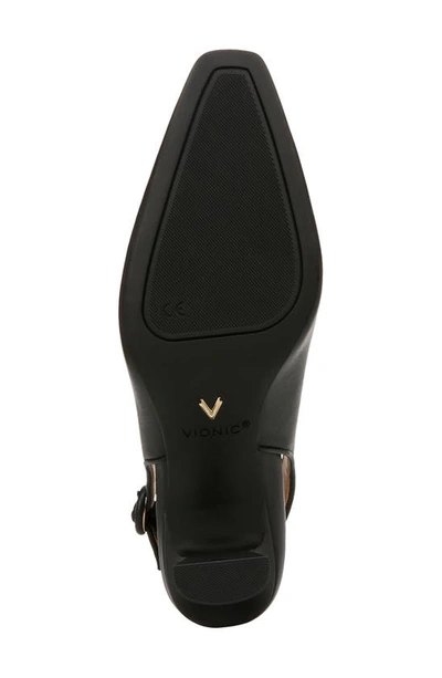 Vionic Perris Slingback Pump In Black