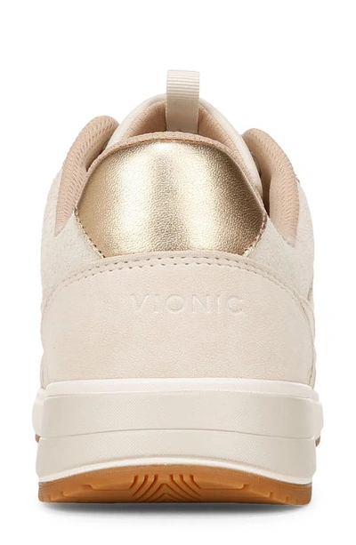 Shop Vionic Nova Sneaker In Cream