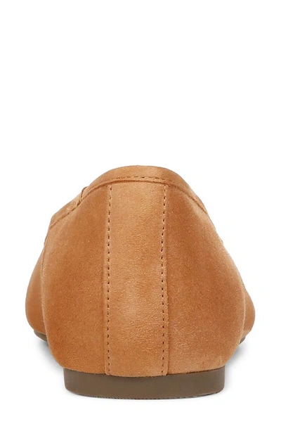 Vionic Orinda Square Toe Flat In Camel