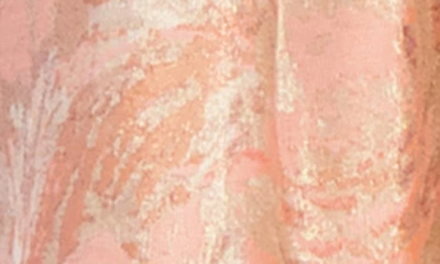 Vince Camuto Women's Jacquard Fit & Flare Halter Dress In Coral