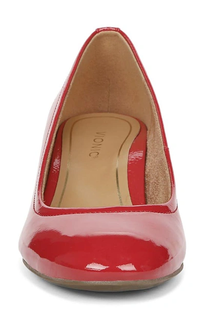 Shop Vionic Carmel Pump In Red