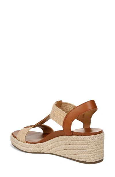 Vionic Calera Espadrille Wedge Sandal In Camel