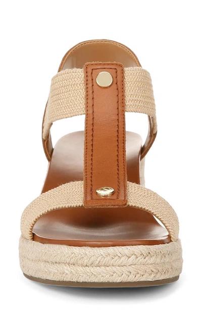 Vionic Calera Espadrille Wedge Sandal In Camel
