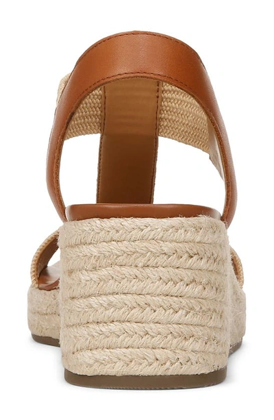 Vionic Calera Espadrille Wedge Sandal In Camel