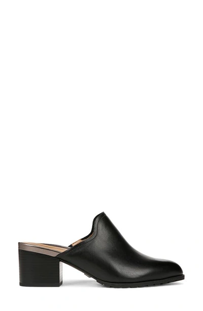 Shop Vionic Claremont Block Heel Mule In Black