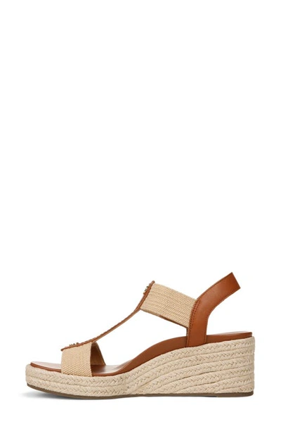 Vionic Calera Espadrille Wedge Sandal In Camel