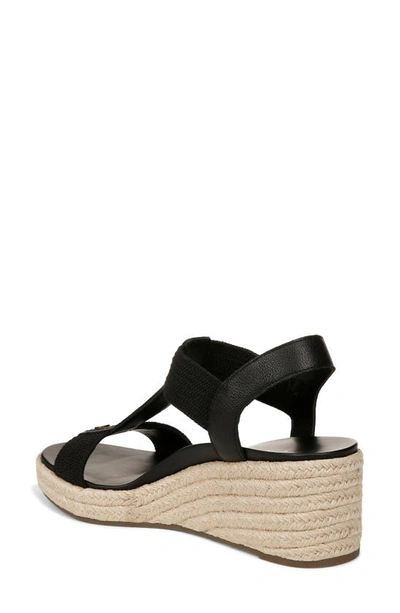 Shop Vionic Calera Espadrille Wedge Sandal In Black