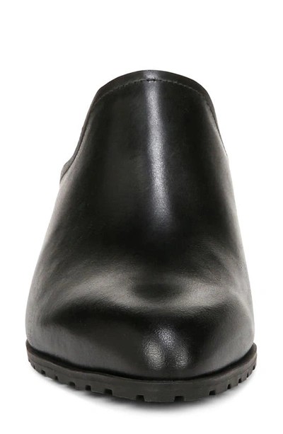 Vionic Claremont Block Heel Mule In Black