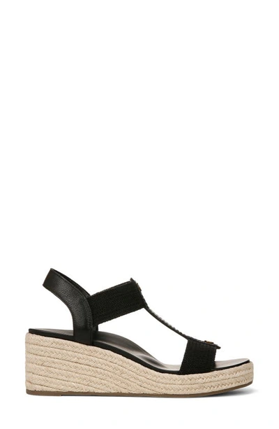 Shop Vionic Calera Espadrille Wedge Sandal In Black