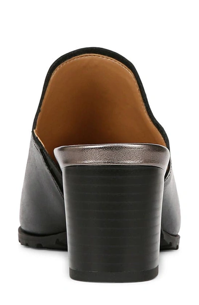 Vionic Claremont Block Heel Mule In Black