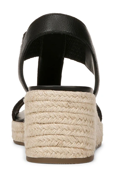 Shop Vionic Calera Espadrille Wedge Sandal In Black