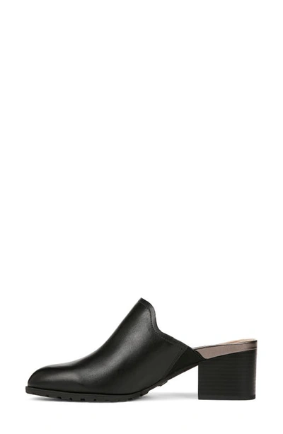 Vionic Claremont Block Heel Mule In Black