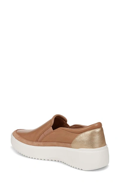 Shop Vionic Kearny Platform Slip-on Sneaker In Macaroon Brown