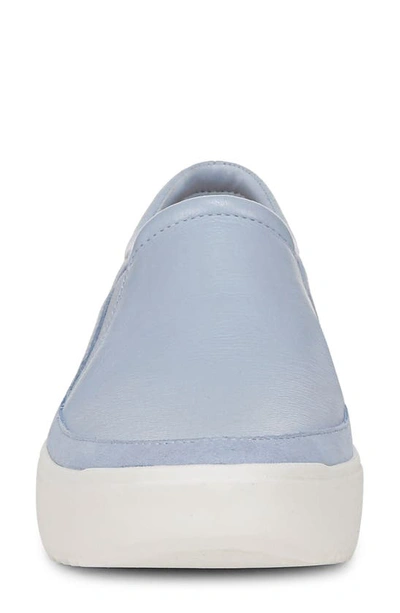 Shop Vionic Kearny Platform Slip-on Sneaker In Skyway Blue