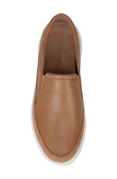 Shop Vionic Kearny Platform Slip-on Sneaker In Macaroon Brown