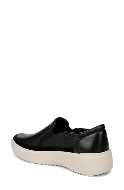 Vionic Kearny Platform Slip-on Sneaker In Black