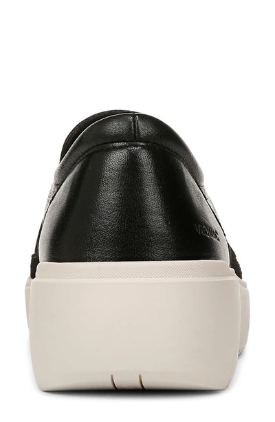 Vionic Kearny Platform Slip-on Sneaker In Black