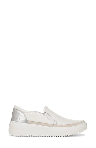 Vionic Kearny Platform Slip-on Sneaker In White