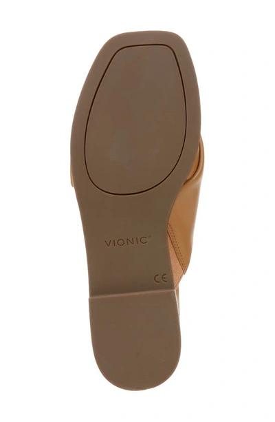 Shop Vionic Miramar Slide Sandal In Camel