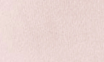 Edikted Crossover Long Sleeve Off The Shoulder Sweater Minidress In Light-pink