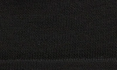 Acne Studios Embroidered Logo Wool Blend Beanie In Black
