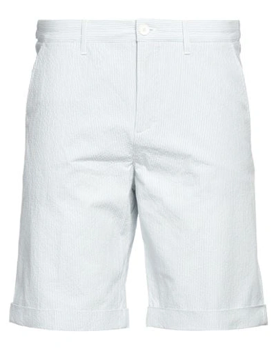 Shop Lacoste Man Shorts & Bermuda Shorts Sky Blue Size 33 Cotton, Elastane