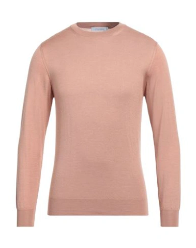 Shop Cruciani Man Sweater Blush Size 44 Cashmere, Silk In Pink