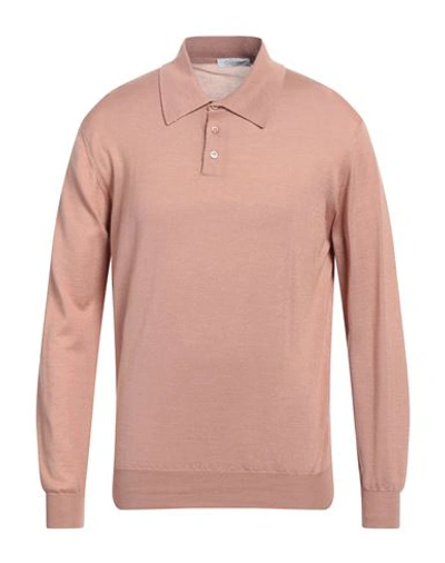 Shop Cruciani Man Sweater Blush Size 46 Cashmere, Silk In Pink
