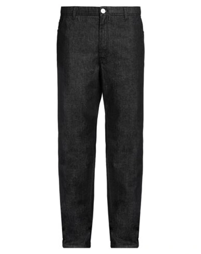 Shop Brioni Man Jeans Black Size 41 Cotton