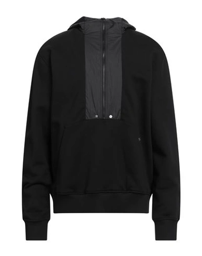 Shop Alyx 1017  9sm Man Sweatshirt Black Size L Cotton, Polyamide, Viscose, Elastane