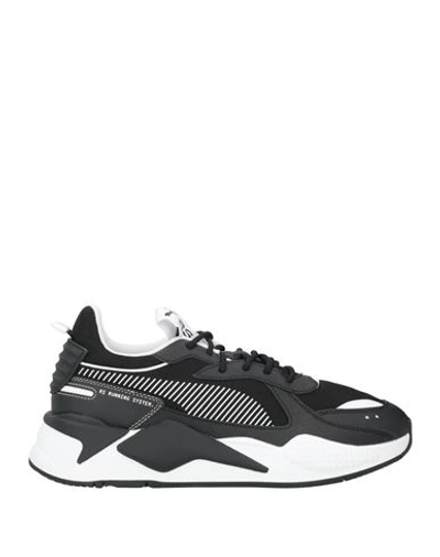 Shop Puma Man Sneakers Black Size 9 Textile Fibers