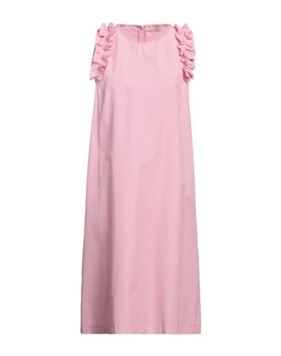 Shop I Blues Woman Mini Dress Pink Size 2 Cotton