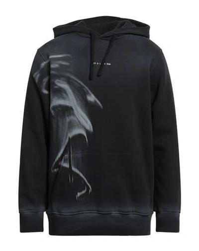 Alyx Graphic Hooded Sweatshirt In Black
