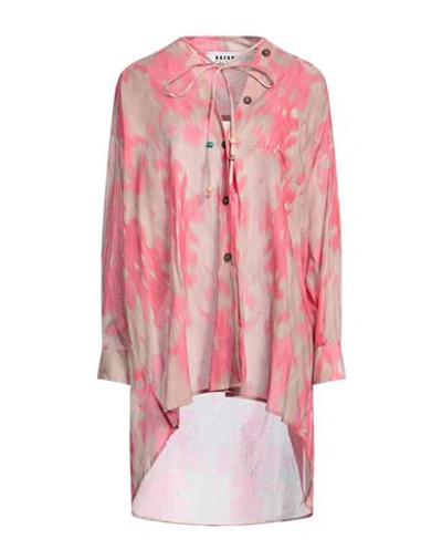 Shop Bazar Deluxe Woman Shirt Beige Size 4 Cotton
