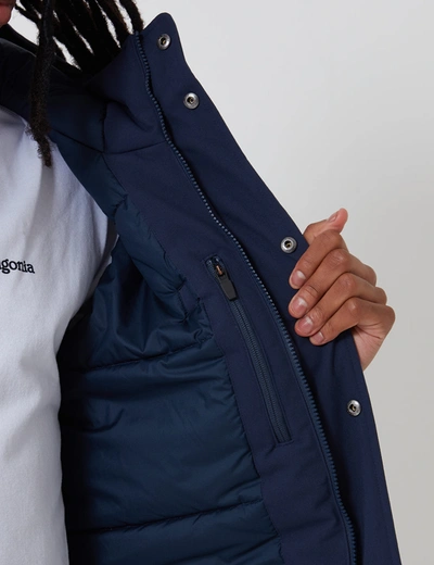 Shop Patagonia Lone Mountain Parka In Navy Blue