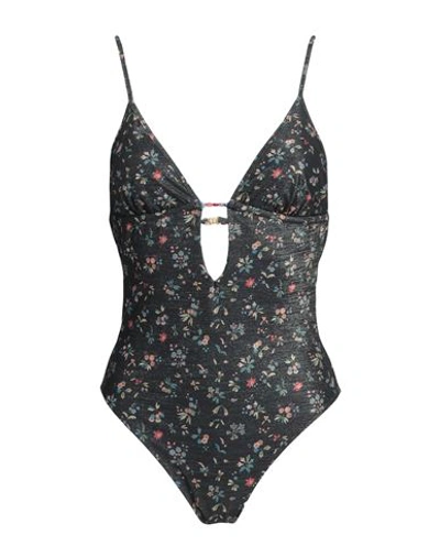 Shop Anjuna Woman One-piece Swimsuit Black Size L Polyamide, Elastane