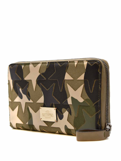 Shop Valentino Garavani Wallet In Verde