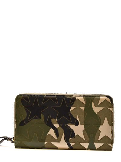 Shop Valentino Garavani Wallet In Verde