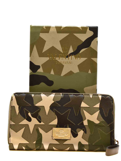 Shop Valentino Garavani Wallet In Verde