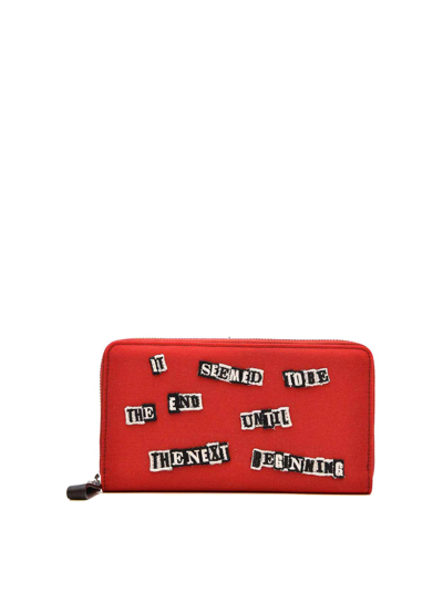 Shop Valentino Garavani Wallet In Rojo