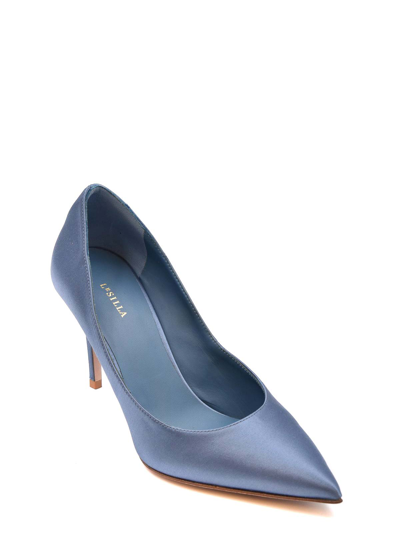 Shop Le Silla Pumps In Azul