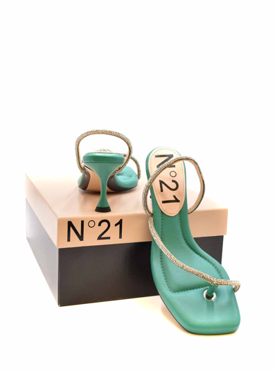 Shop N°21 N 21 Sandals In Verde